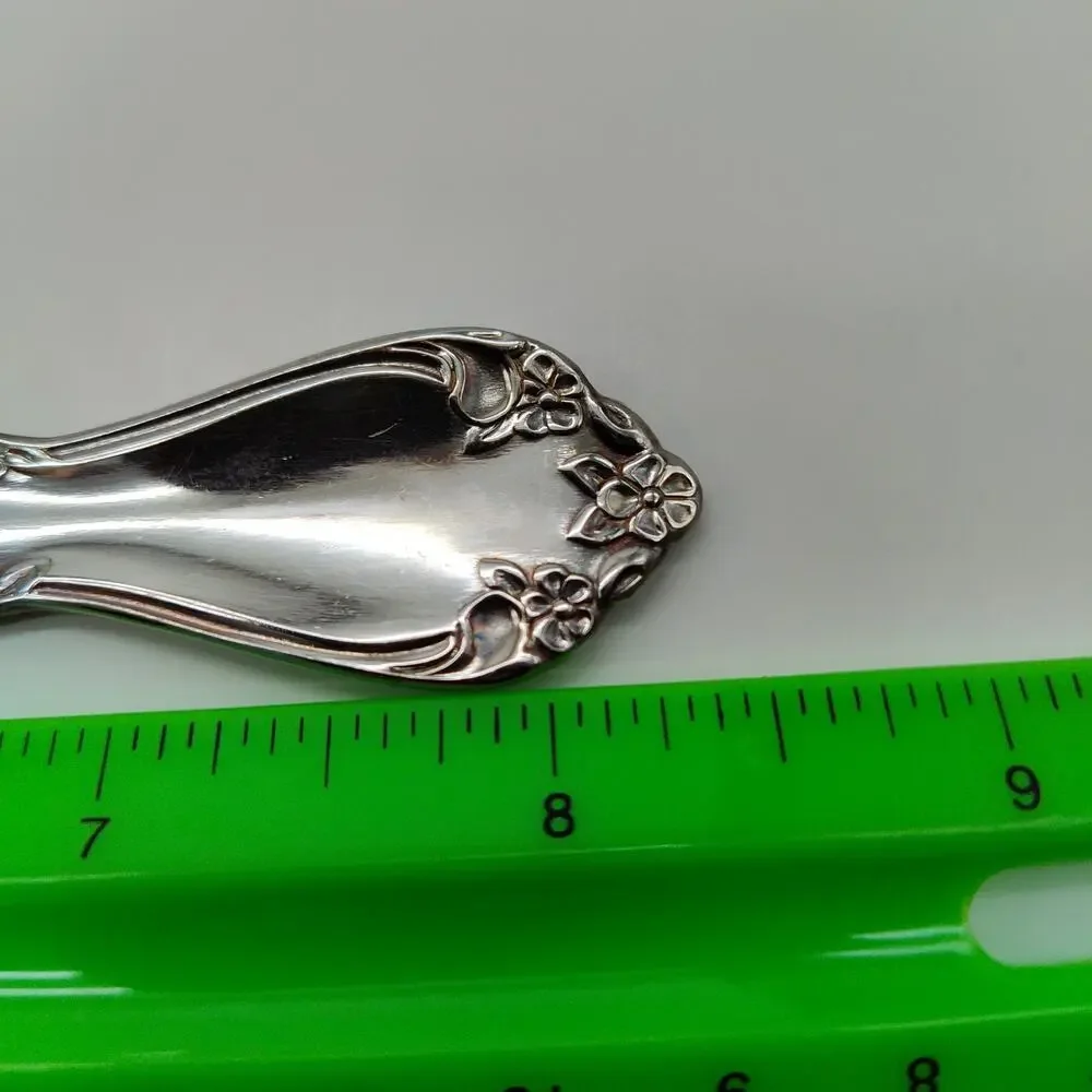 3X Serving Oneida Wm Rogers Mansfield Amadeus Fork Spreader Spoon Stainless